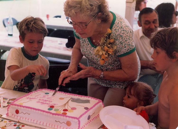 1982 Greer, Bea's 75th-11